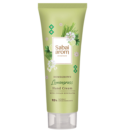 Sabai A-rom Homegrown Lemongrass Hand Cream , SSabai A-rom Homegrown Lemongrass Hand Cream รีวิว , Sabai A-rom Homegrown Lemongrass Hand Cream review , สบายอารมณ์ ครีมทามือ , สบายอารมณ์ ตะไคร้ , สบายอารมณ์ รีวิว , สบายอารมณ์ ขายที่ไหน , สบายอารมณ์ ครีมทามือกลิ่นตะไคร้ 